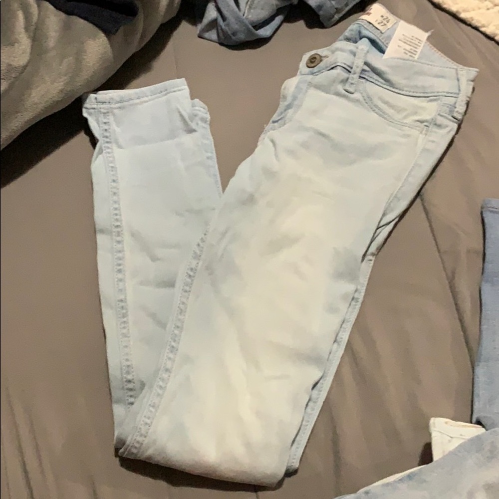 Light blue jeans